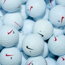 (A-) 나이키 Nike 로스트볼 10구 - 화이트 골프공 라운딩볼 연습용볼