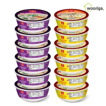 더 진한 비폰 베트남 쌀국수 컵라면 70g 12개 (소고기맛6개+닭고기맛6개)