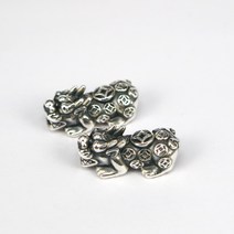 S3074) 925실버 재물비휴-중/재물운/사업운/피슈/재료