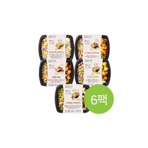 디자인밀 MIX 밸런스도시락 (6팩) 밥대용 식단조절 식이요법, 4개