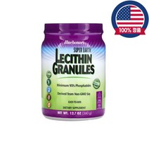블루보넷뉴트리션 레시틴 Lecithin Granules 과립 분말 파우더 360g, 1개