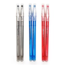 빅 셀로 아쿠아젤 펜 Bic Cello AQUA Gel Pen 젤펜 1타스 12자루, 1개, 흑색