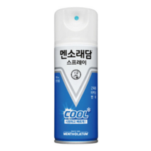 멘소래담 스프레이 쿨 180mlx3개 쿨타입 타박상 통증 완화 뿌리는 에어 파스, 180ml, 3Ea