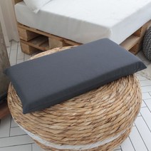 [천삼백케이] [럭스앤펀] 천연라텍스 다용도미니방석+겉커버 (50x25x5cm) 기도 명상 좌복