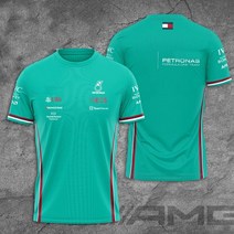 전자사전 영어전자사전2022 Petronas Joint F1 Formula One Amg Team Print 남성 여성 반팔 티셔츠 아웃웨, 04 4_02 S