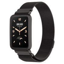 Xiaomi Mi band 7 pro 샤오미 미밴드7 프로 밀레니즈 루프 스트랩 밴드 시계줄 줄, 블랙