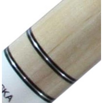 ASKA L3 2피스 노 랩 풀 큐 스틱 147.3cm(58인치) 하드 록 캐나다 단풍나무 13mm 팁 게임 개선 (퍼플 538.6g(19온스) 494387, 19-Ounce