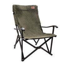 캠핑문 빈티지 로우 릴렉스 체어, 빈티지그레이, 1개