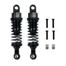 WLTOYS A959 A949 A969 RC 자동차 업그레이드 부품 전면 후면 스프링 충격 흡수 장치 A949-55 A959-B-12 서스펜션, Black