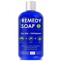 Truremedy Naturals 레메디 솝 티트리 오일 풋 앤 바디워시 354ml, 1팩