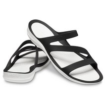 [크록스] 여성 스위프트워터 샌들 / 203998-066 블랙 / Crocs Swiftwa