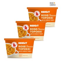 궁전방 로제 치즈 떡볶이 컵 세븐틴 로제떡볶이, 140g, 5개