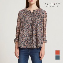 [올리비아로렌] [데일리스트][데일리스트] 들꽃 프린트 블라우스_MDBNLWF7121
