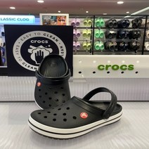 크록스 크록밴드 클로그 블랙 11016-001