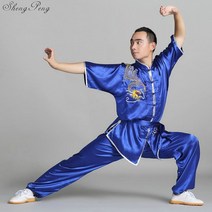 생활한복 개량 태극권 무술 의류 쿵푸 유니폼 옷 브루스 리 날개 천 태극권 Q111