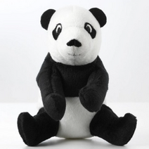 이케아 융엘스코그 봉제인형 다양한 디자인, 판다, 14cm
