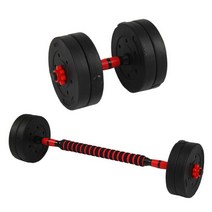 PVC 조립식 아령 무게조절 덤벨 조립 덤바벨 세트, 17KG 세트