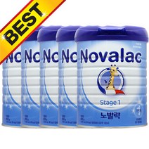 노발락 1단계 800g 분유 5통
