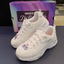 스케쳐스 여성 딜라이트 깔끔 심플한 화이트 신발 푹신한 피로 감소 쿠션 발편한 어글리 슈즈 #SL0 #WC #CDX #011