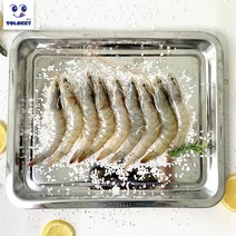 욜로켓 흰다리새우 대용량 2kg, 2kg (대 80~100미), 1박스