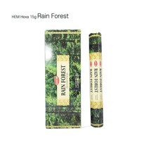 HEM 레인포레스트 인센스스틱 헥사 15g, Rain Forest