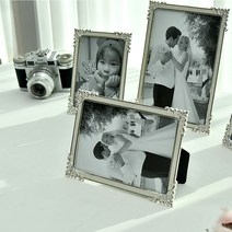 인투데코 추억보관 깔끔 에폭큐빅 사진액자 TK (아기사진액자 돌사진액자 결혼사진액자 가족사진액자 커플사진액자), 5-7