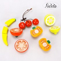 피에스타 원목 소꿉놀이 세트 주방놀이 소품, 과일5종세트