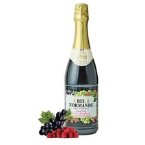 벨노르망디 무알콜 스파클링 샴페인 적포도 라즈베리 750ml 과즙탄산음료