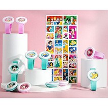 디즈니 모기팔찌 밴드 퇴치 패치 스트랩 어린이 유아 어린이집 유치원 답례품 생일, 핑크-미니, 1개