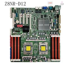 부품 인텔 5000 소켓 1366 CPU ASUS Z8NR-D12 마더 보 DDR3 서버 사용 메인 100% 테스트 완료