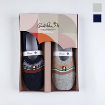 아놀드파마 여성 미끄럼방지 덧신 양말 2족 선물 세트 AP2027A2