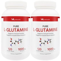 My Life [미국빠른직구] 마이라이프 내추럴스 L-글루타민 1000mg L 글루타민, 2병, 120정