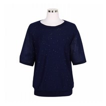 W9 W9 W 미니 스팽글 포인트 썸머 니트