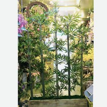 대나무 화분 1m/ 조화나무/칸막이/대나무 가지/파티션/인조 대나무/인조 조경, 화분50cm(대나무180-1개 170-2개)