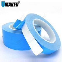 25 미터/롤 8mm 10mm 12mm 20mm 폭 전송 테이프 칩 PCB LED 스트립 방열판용 양면 열 전도성 접착 테이프, 01 8mm_03 25 메터