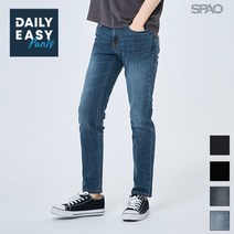 스파오 [데일리지] 10부(롤업) 슬림진_SPTJ949C11