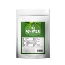 자연에다 볶은 작두콩깍지차, 100g, 6개