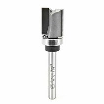 아마나툴 - 45487 카바이드 팁 플러시 트림 플런지 템플릿 1.3cm(1/2인치) 직경 x 1.3cm(1/2인치) x 0.6cm(1/4인치) Shan, 5/8 Dia x 3/4 x 1/4 Shank