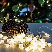 LED 50p 2cm 구슬 전구, 컬러