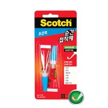 금속 악세사리 글루 3M 순간접착제 3개 유리용접착제 강력본드