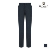 인디안 TREMOLO 멜란지 스트라이프 원턱 팬츠_TRNDAWY1111