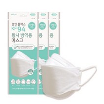 경인플랙스 KF94 마스크 대형 화이트 국내생산 대량구매가능 (1매낱개), 1매낱개