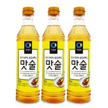 [MantaX] 비린내 잡냄새 없애는 맛술 830ml x 3개