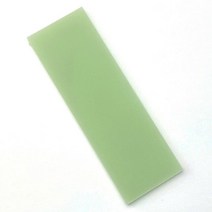 다기능 휴대 2조각 G10 복합 재료 DIY 칼 손잡이 만들기 생크 120x40x4mm, 01 2pc Jade 120x40x4mm