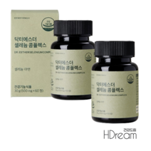 여에스더 셀레늄 콤플렉스 아연 건조효모 글루타치온 HD 미네랄 항산화 면역 에스더, 30g, 2개