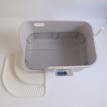 애견 배변판 대형 훈련 똥 개 화장실 행동 보조 특수 액세서리 애완 동물 용품, 1.grey spacing 15mm