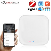 스마트 홈 미니 Tuya Zigbee 무선 SOS비상 버튼 원 키 알람 알림 푸시 투 이동식 게이트웨이 허브와 연결 가능, [02] Gateway