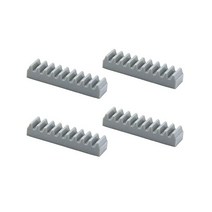 레고 LEGO 테크닉 새 라이트 그레이 랙 기어 세트 트랙 키트 1x4 부품 피스 Mindstorms NXT 로봇 종합 팩 ev3 모터(4개 팩)