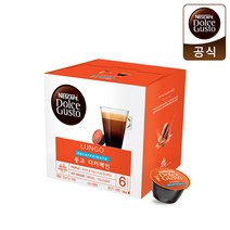 네스카페 돌체구스토 정품 캡슐커피 룽고 디카페인 16캡슐