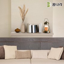 폼나라 아트월 판넬 접착식 단열 시트지 폼패널 CP-04, 블랙 단색, 1개